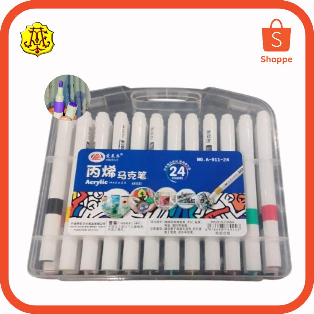 

SPIDOL ARYLIC 24 WARNA A-911-24