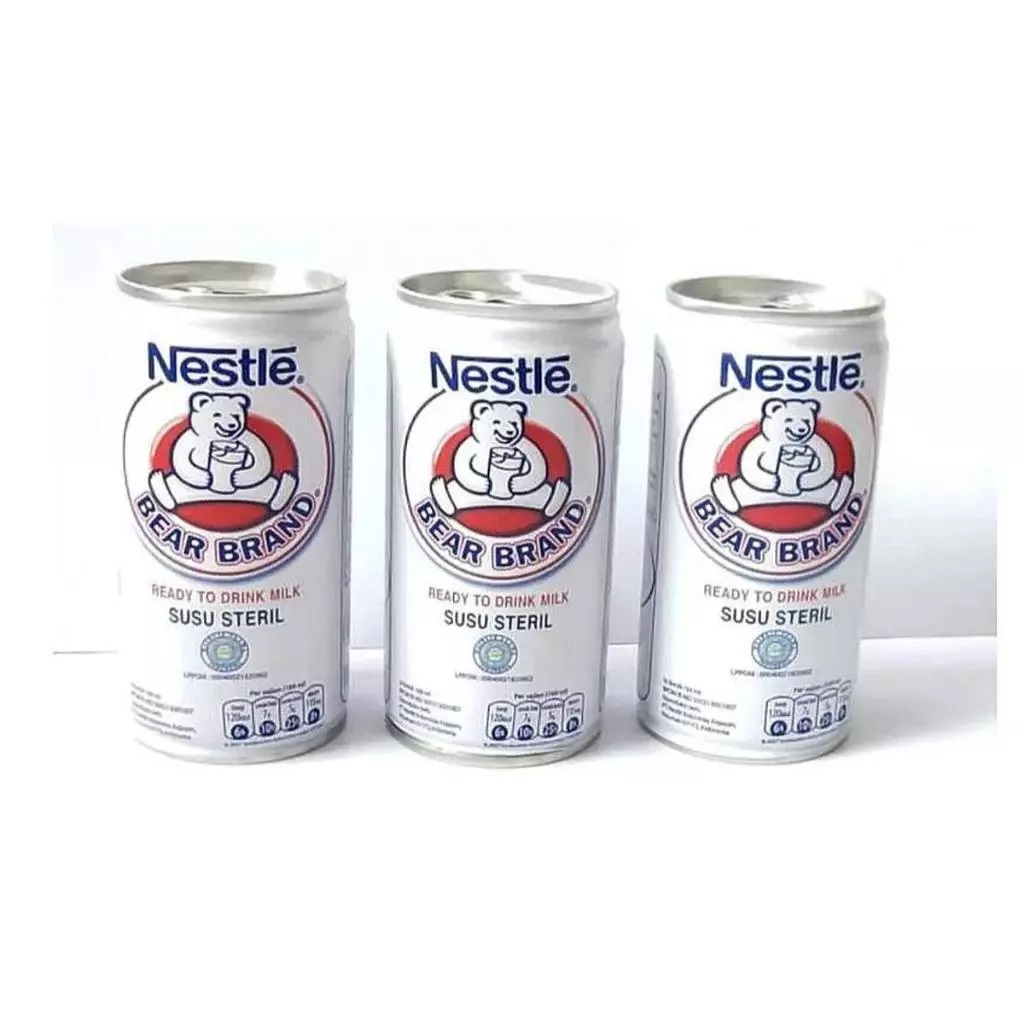 

Susu Sapi Steril Bear Brand 1 kaleng 189ml