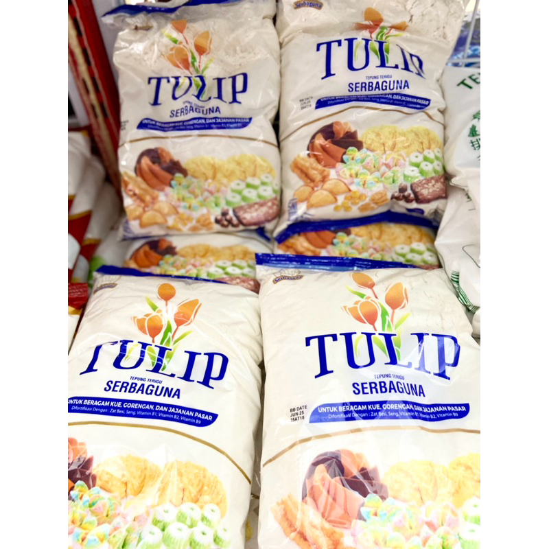 

tepung terigu Tulip 1kg