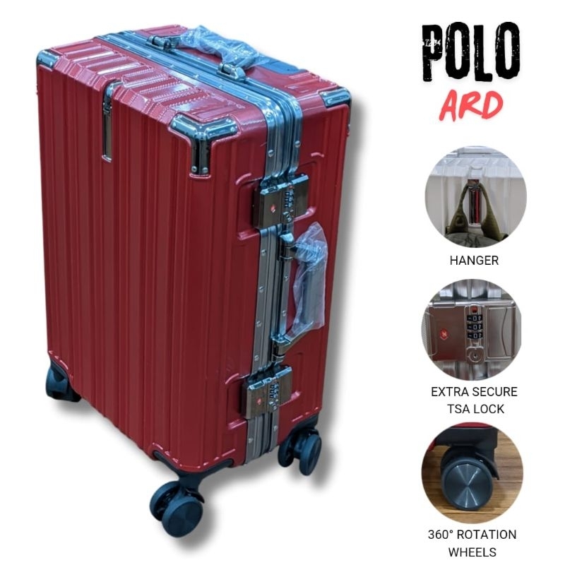 poloard_koper_20inch_dan_24inch_kabin_bagasi_TSA_Lock_anti_pecah