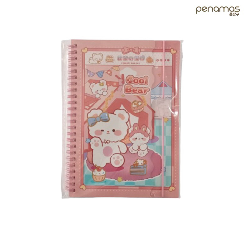 

Note Book Spiral Tali Cute Bear 2980 (A5)