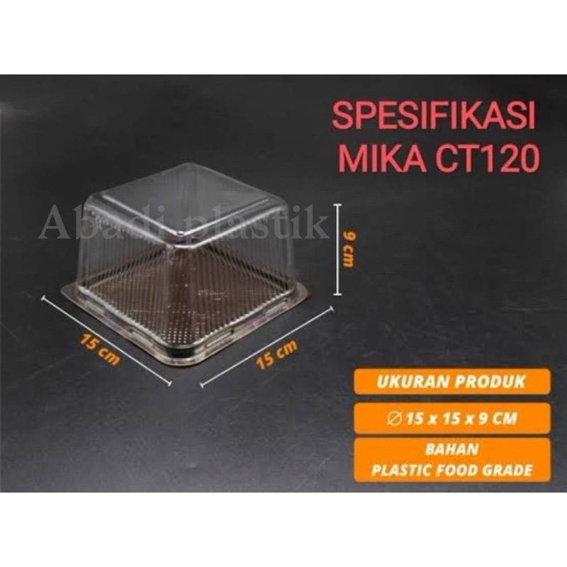( 10 pcs ) MIKA CT-120 KOTAK / MIKA TARD KOTAK