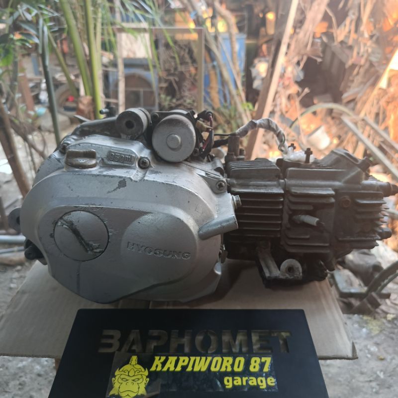 Mesin Hyosung Midas FX110, 3 Valve