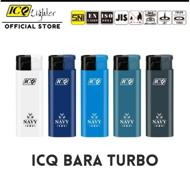 Korek Api Bara Turbo ICQ Lighter