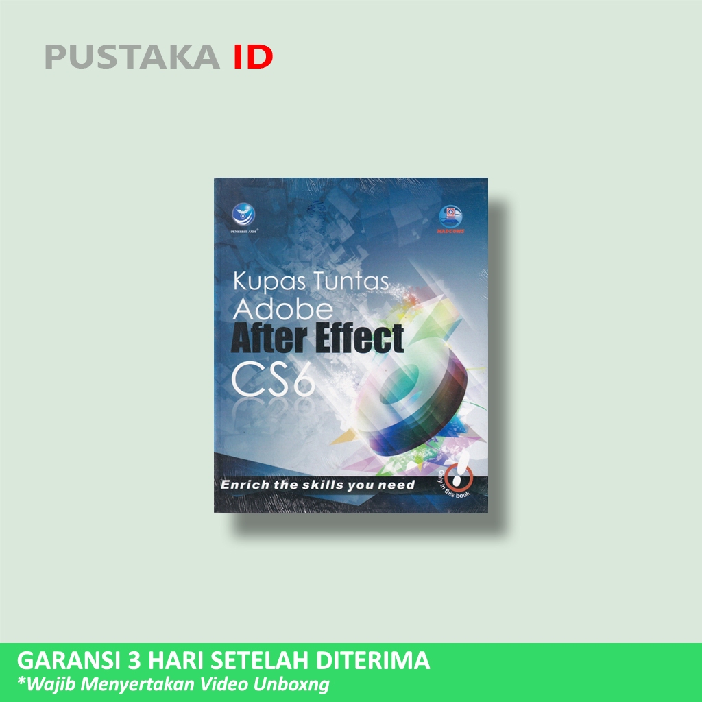 Buku Kupas Tuntas Adobe After Effect CS6 - Madcoms