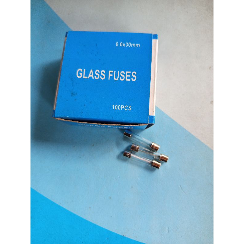 Fuse kaca besar 4A 100pcs