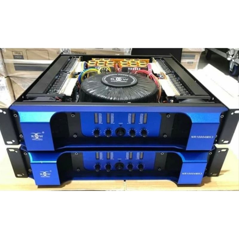 Power amplifier RDW NR10004MK3/ NR10004Pro class H  4channel 4x1000watt