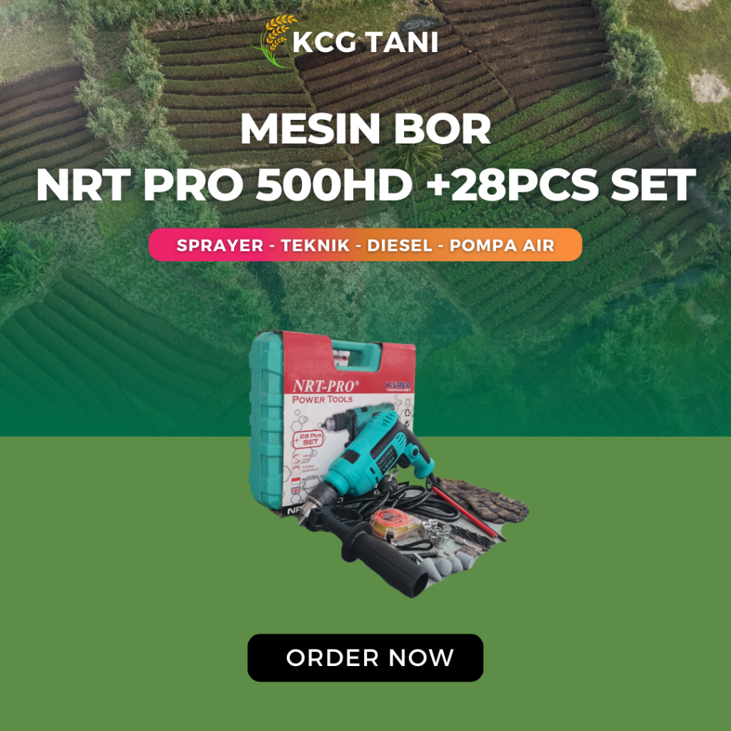 MESIN BOR NRT PRO 500HD/BOR LISTRIK NRT PRO 500HD/MESIN BOR LISTRIK NRT PRO 500HD KCG TANI