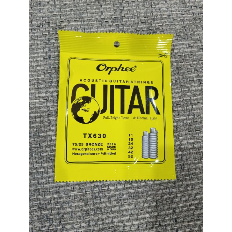 Senar Orphee Acoustic 011 Orphee TX630 Senar Gitar Orphee