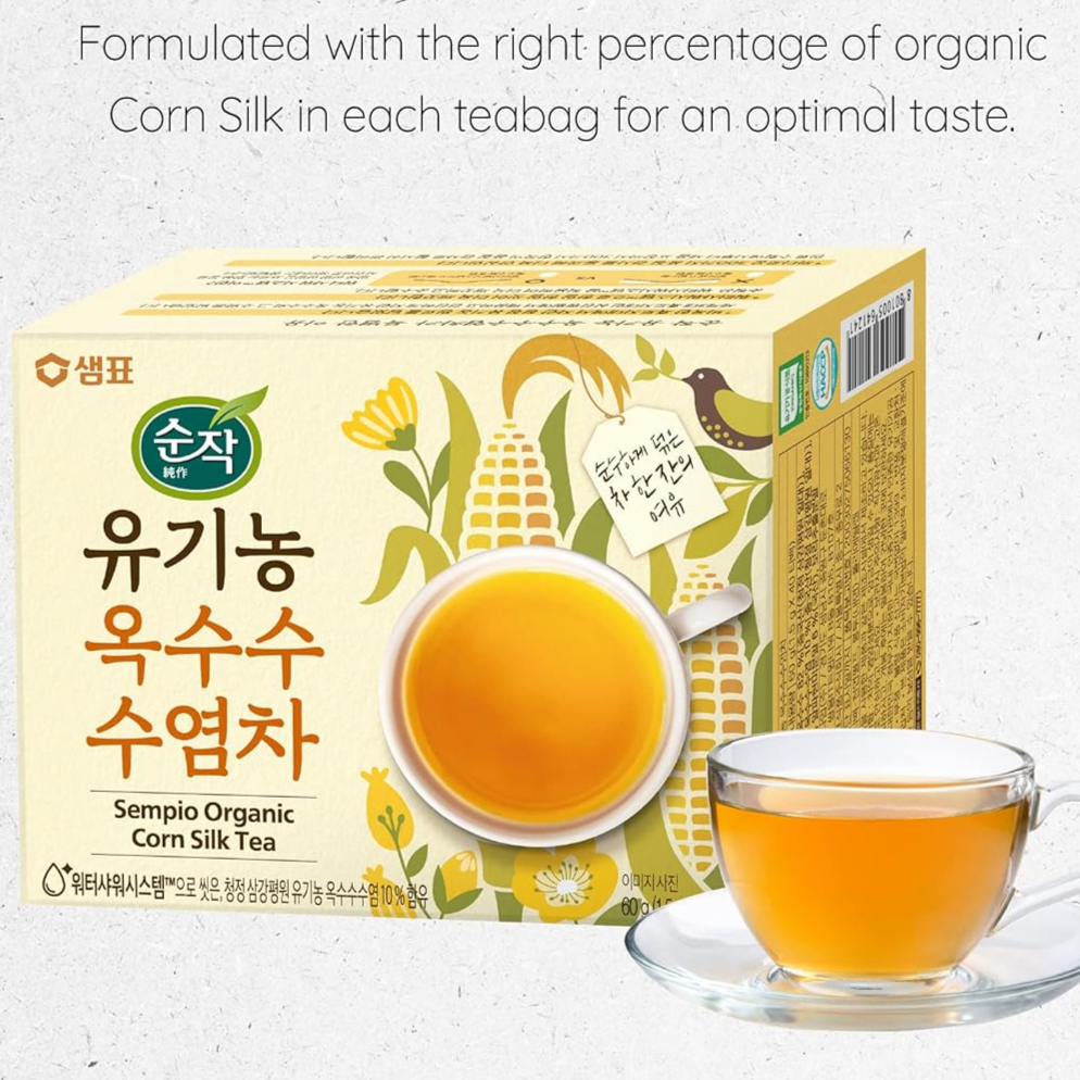 

SEMPIO Corn Tassel Silk Tea Organic-Teh Sutra Jagung Organik 120gr (1,5gr@80Tea Bags)