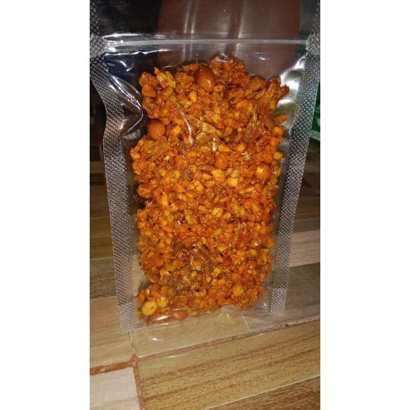

Tempe Kering Sukri - Tempe Kacang Teri Lauk Anak Kos