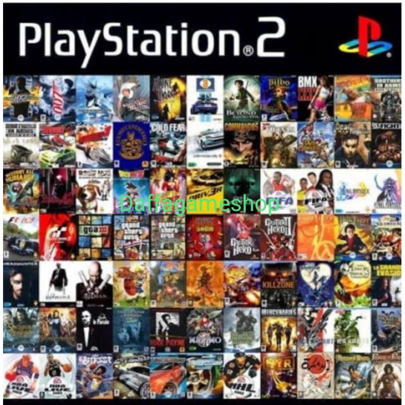 Game PS2, Isi Game Untuk PS2 Permainan Playstation banyak Game