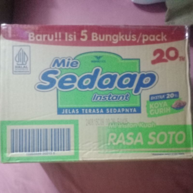 

SEDAAP SOTO mie Kuah (1 Dus)