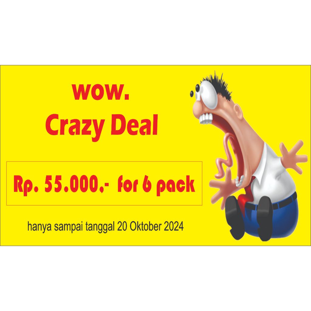 

PROMO CRAZY DEAL BUY 6