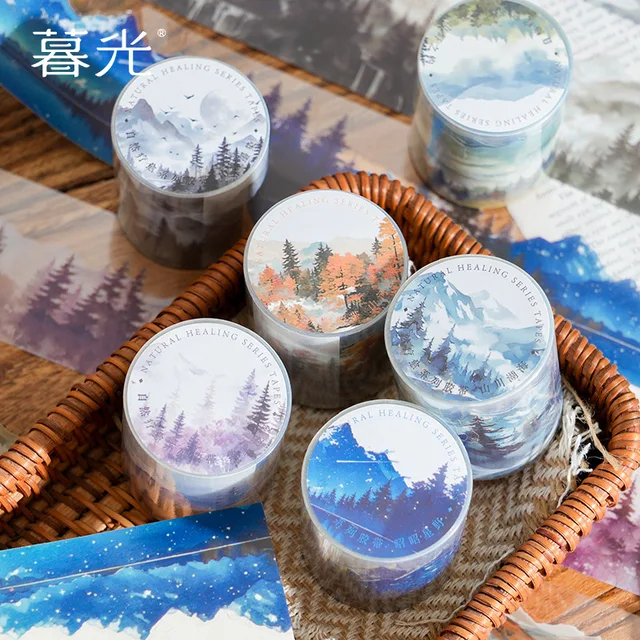 

2M/Roll PET Tape Nature Healing Series