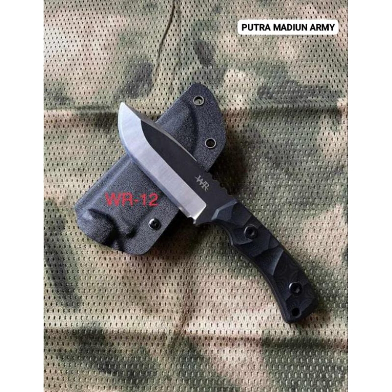 Pisau Tactical Kydex WR 12 / Pisau Carambit WR / Pisau WR Tactical Outdoor