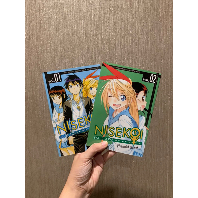 Komik Manga Nisekoi 1,2