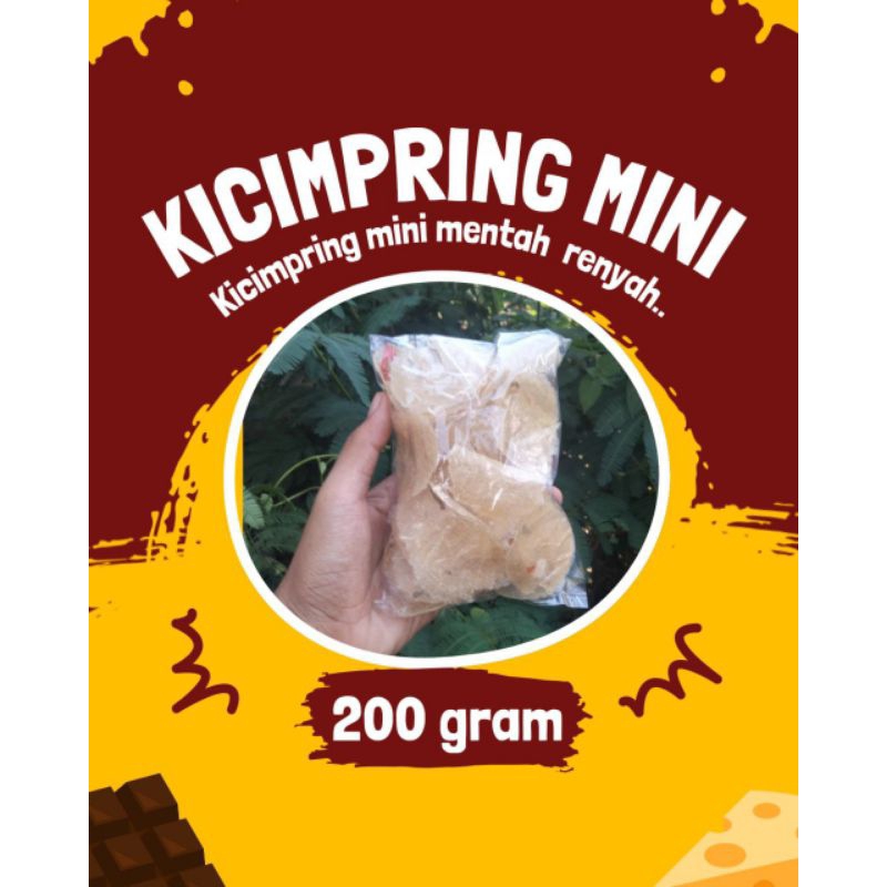 

kicimpring mini mentah 200gr