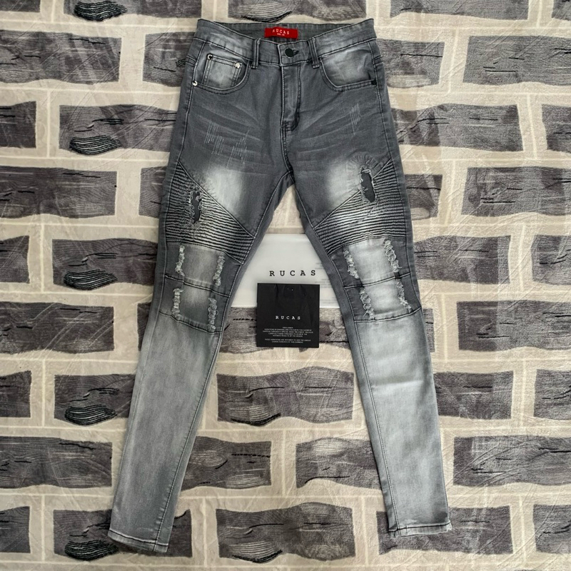 Size 29  Rucas Season 3 Grey Asphalt Denim