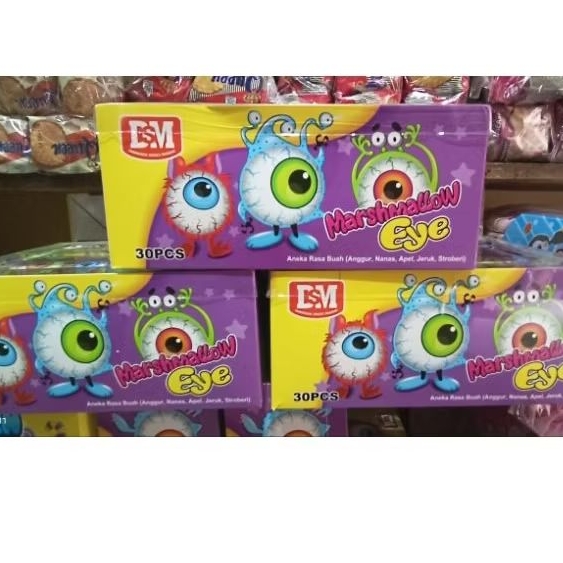 

marshmallow eye box isi 30 pcs