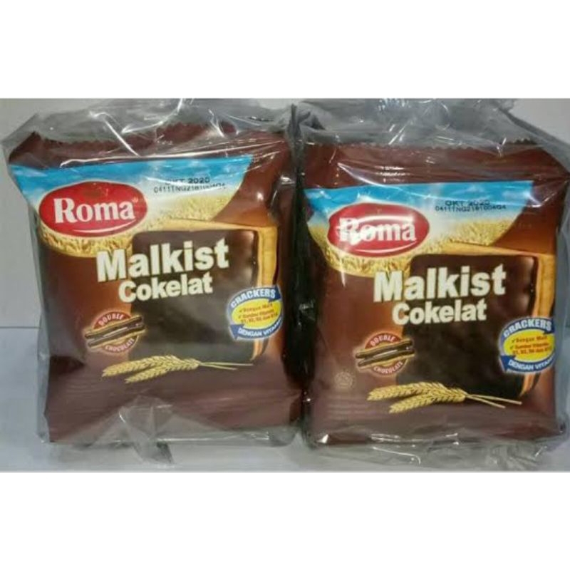 

Roma Malkist Coklat 1 Renceng Isi 10 Sachet @21g