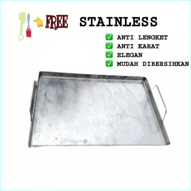 Buruan Dapatkan WAJAN STAINLESS  WAJAN ROTI BAKAR  WAJAN KEBAB  WAJAN SOSIS  BAKARAN  PEMANGGANG