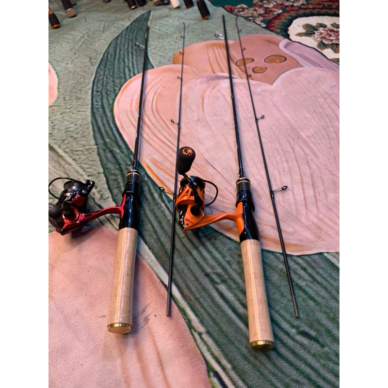 joran uL zorro sparrow 168cm-180cm satu set reel 800Ph