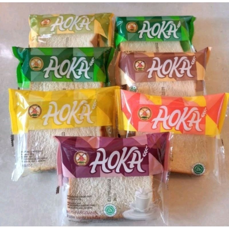 

Roti Aoka Rasa Lengkap 1dus