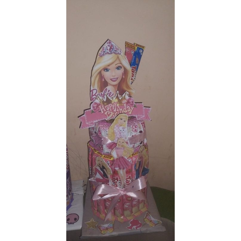 

Snack tower Barbie/Snack ulang tahun