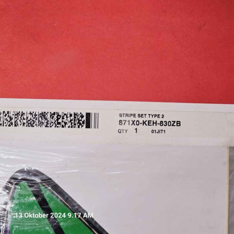 Stripe body Megapro set.871X0-KEH-830ZA/ZB/ZC