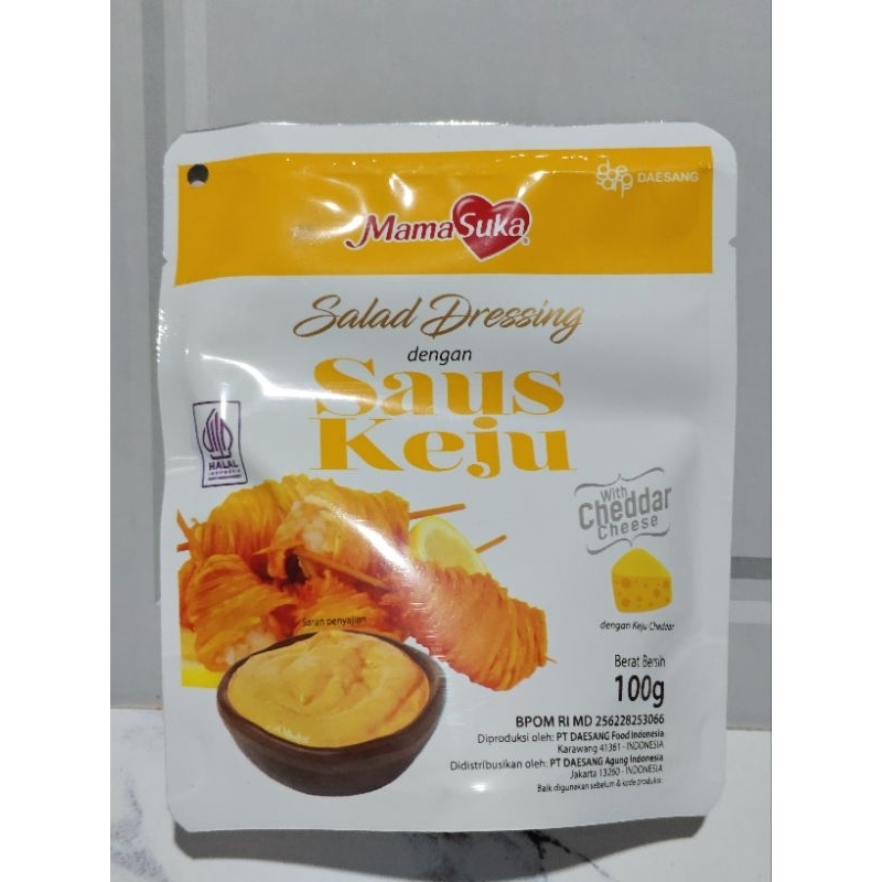 

Mamasuka Salad Dressing dgn Saus Keju 100 gram