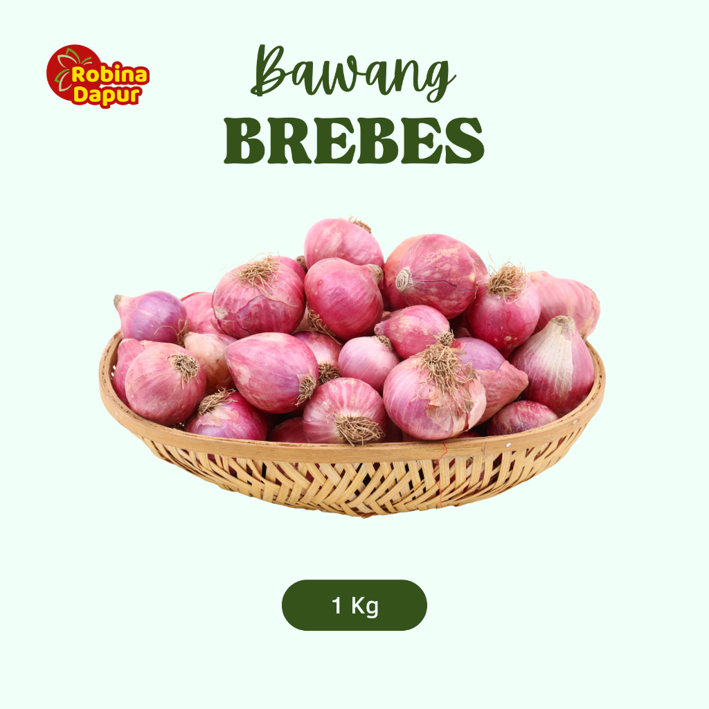 

Bawang Merah Brebes 1 Kg Robina Dapur