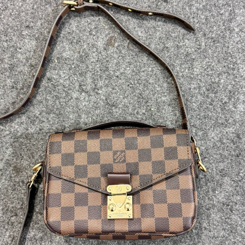 SECOND BAG LV METIS MINI DAMIER BROWN