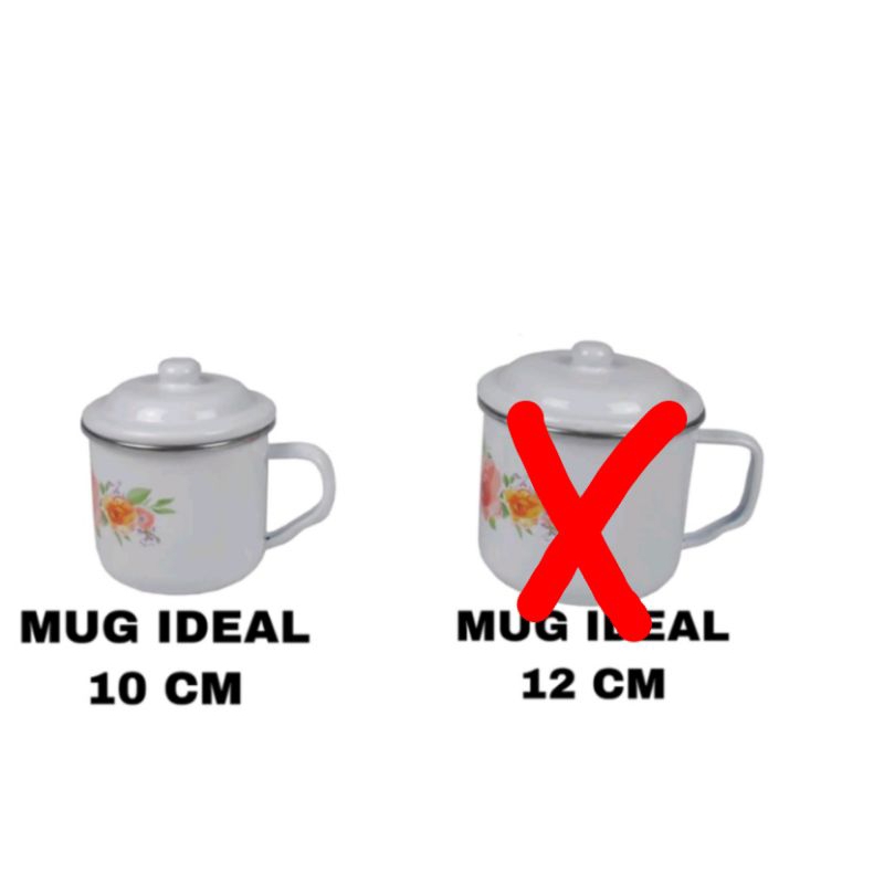 MUG IDEAL SATUAN/mug stainless/mug stainless/gelas mug jadul gelas mug vintage