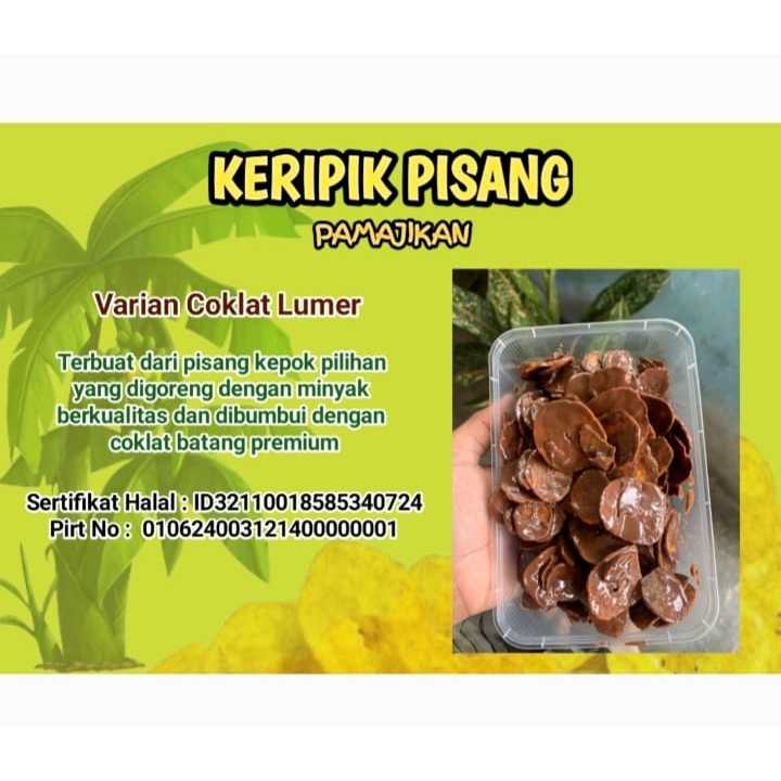 

Keripik Pisang Varian Coklat Lumer. Keripik Pisang, Cemilan Sehat