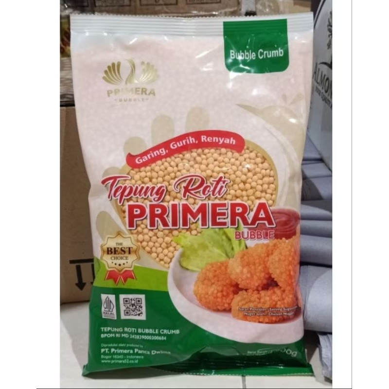 

200gr primera bubble crumb | Tepung crumble bulat krispi | tepung roti bulat crispy seperti nugget naget