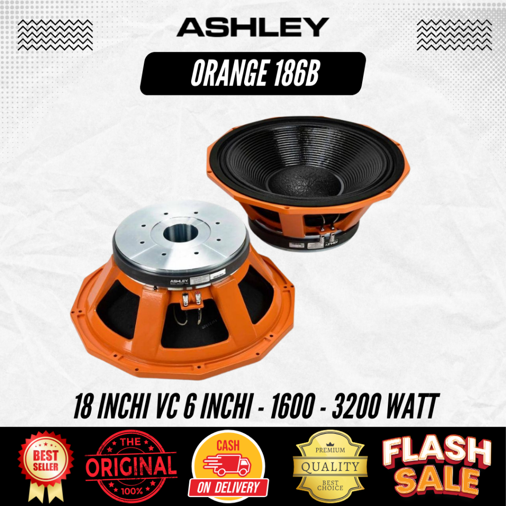 Speaker 18 Inchi Ashley Orange 168B
