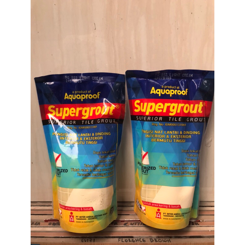 Supergrout Aquaproof 1Kg Termurah Surabaya Semen Nad