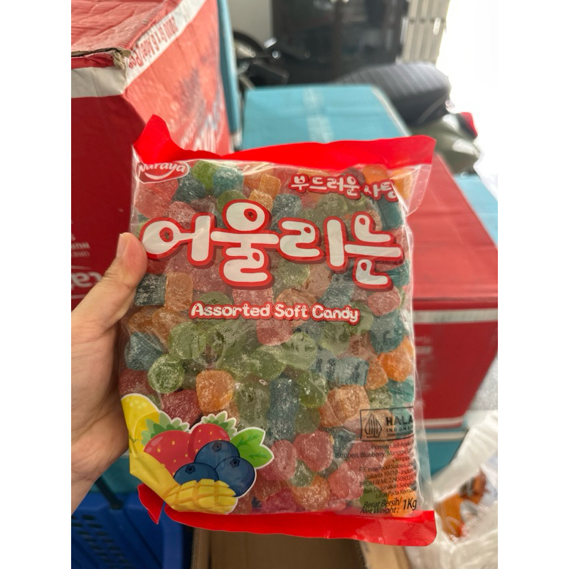 

jelly soft candy turkey kemasan 1 kg