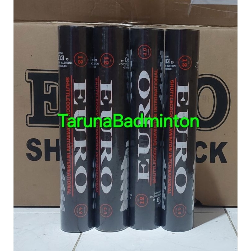 Shuttlecock Euro Hitam
