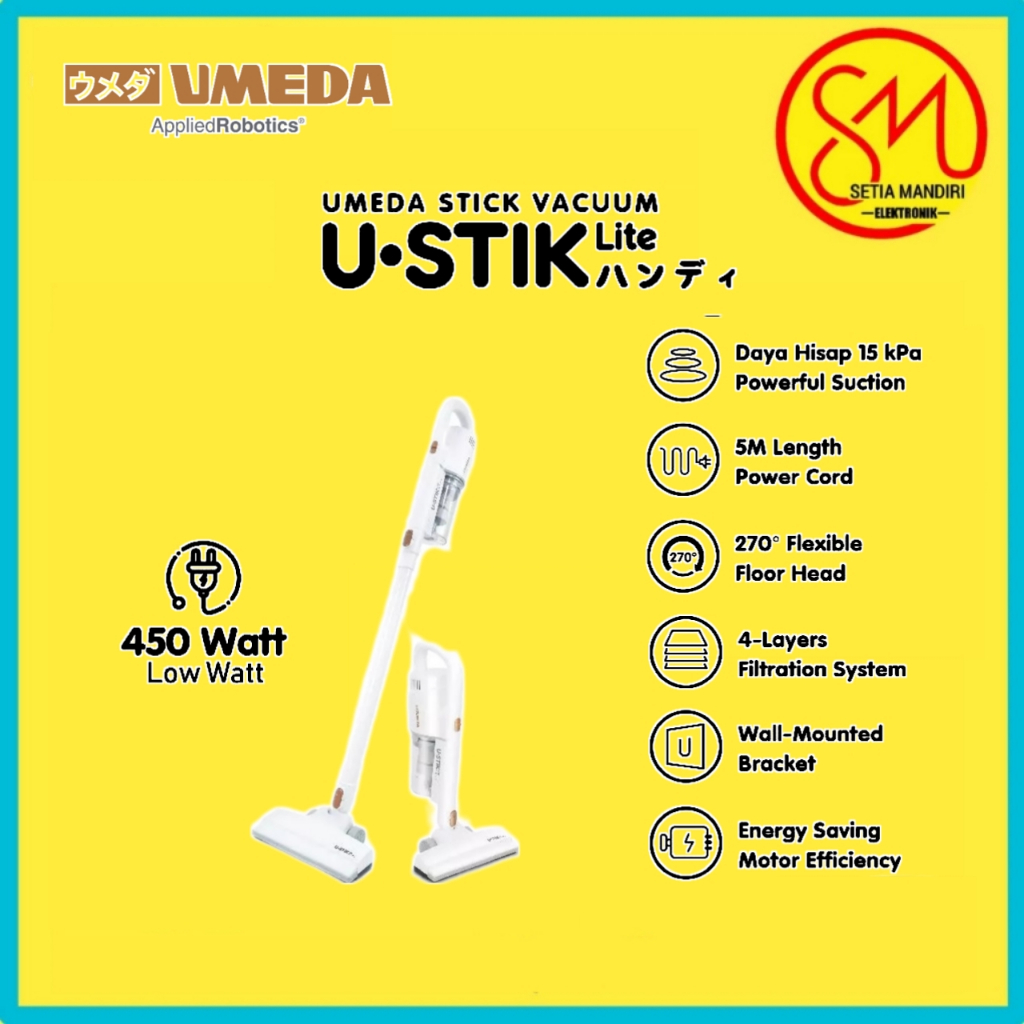 Umeda USTIK Lite Stick Vacuum
