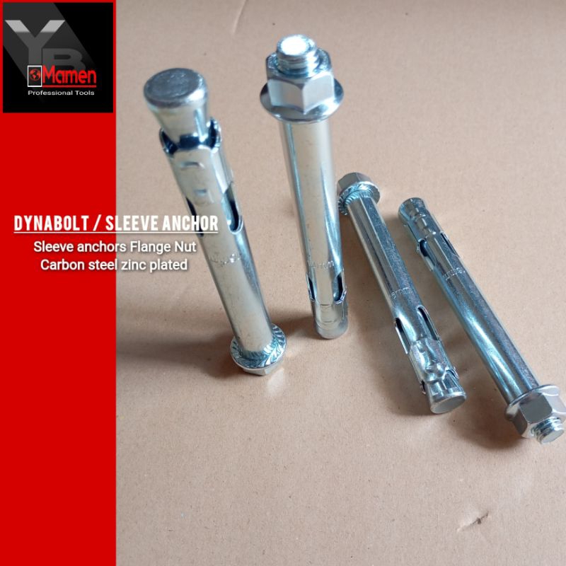 Dynabolt M16x100 / Sleeve anchor M16x100 Galvanized ZP