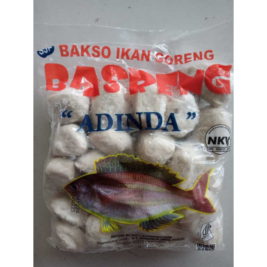 

Adinda Bakso Ikan Goreng Basreng 648 gram isi 24 butir
