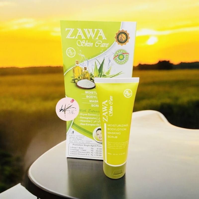Zawa Skin Care Original BPOM 60 gr 1 Pcs Exp 2028