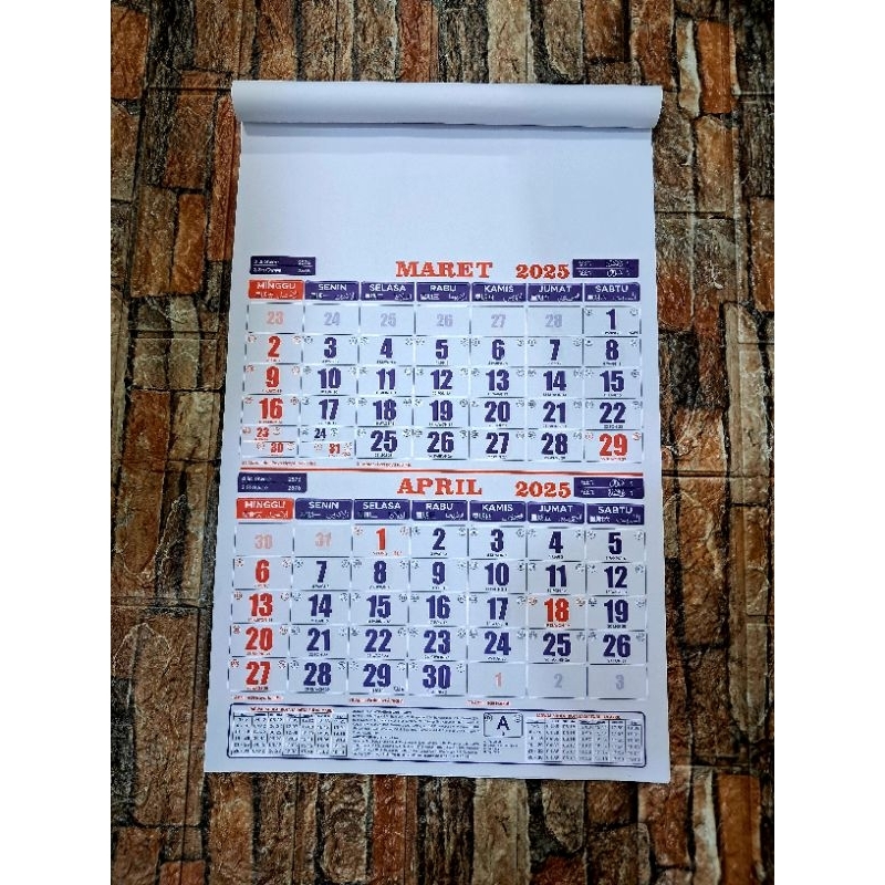 

KALENDER DINDING KERJA DWIBULAN 2025