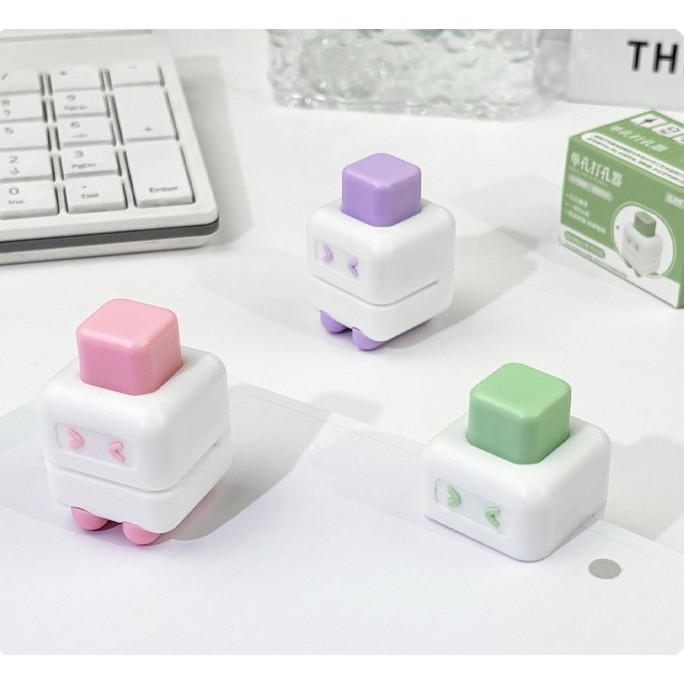 

Puncher Push / Pembolong Kertas Single Hole Cute Robot