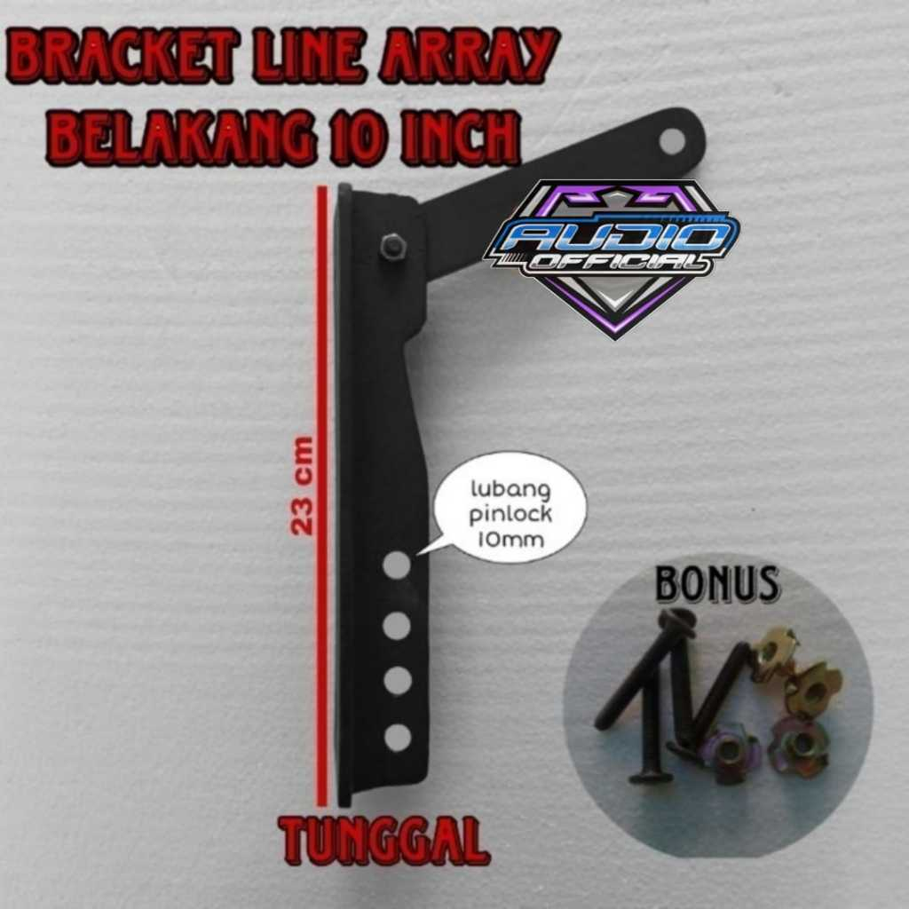 Bracket Gantung BOX LINE ARRAY 10'' / Breket 10 inch (BELAKANG) Bahan Diral Almunium