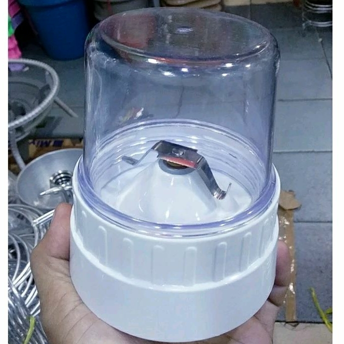 gelas mounting blender miyako-national/ pisau blender bumbu kering miyako