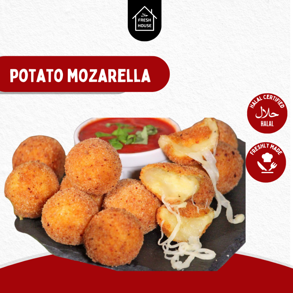 

POTATO MOZARELLA FROZEN ISI 15 PCS