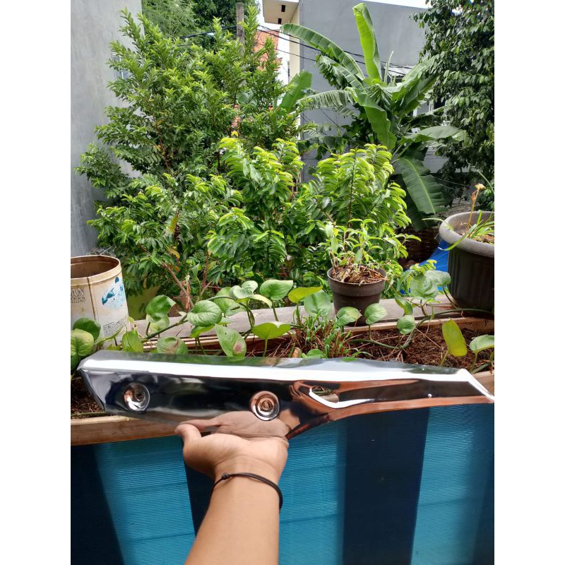 cover tameng knalpot Honda Supra x125 fi original